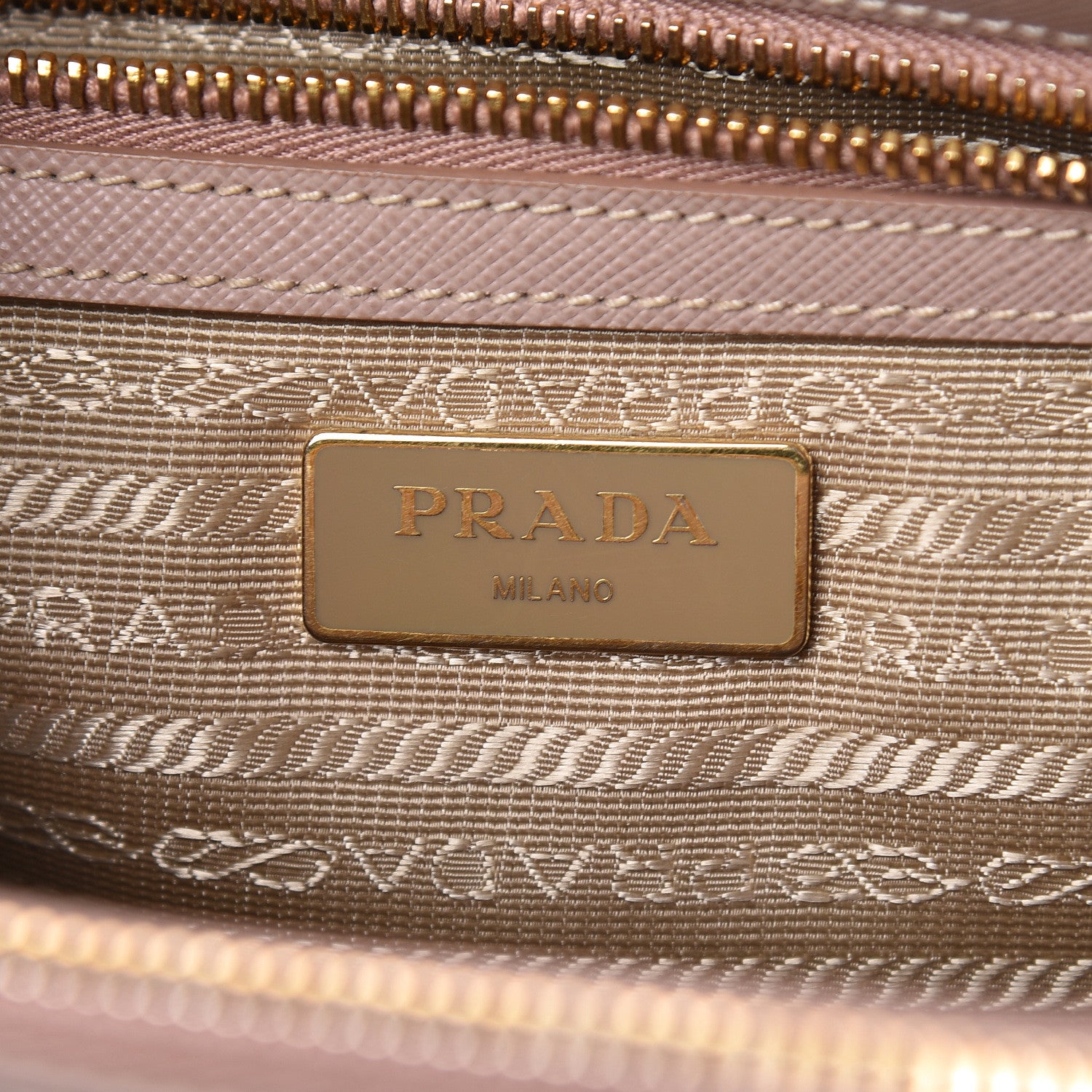 Prada Saffiano Small Galleria Double Zip Tote Cammeo 7 of 18