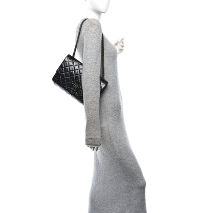 Chanel Glazed Calfskin Quilted 2.55 Reissue 226 Flap So Black 2 of 11