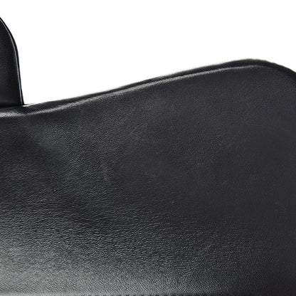 Chanel Lambskin Quilted Jumbo Double Flap Black 19 of 22