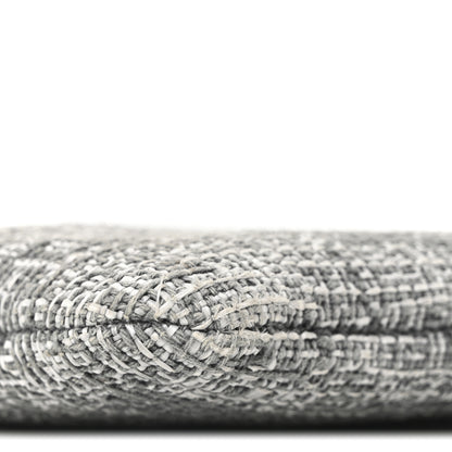 Chanel Canvas Large Deauville Pouch Grey 9 of 10
