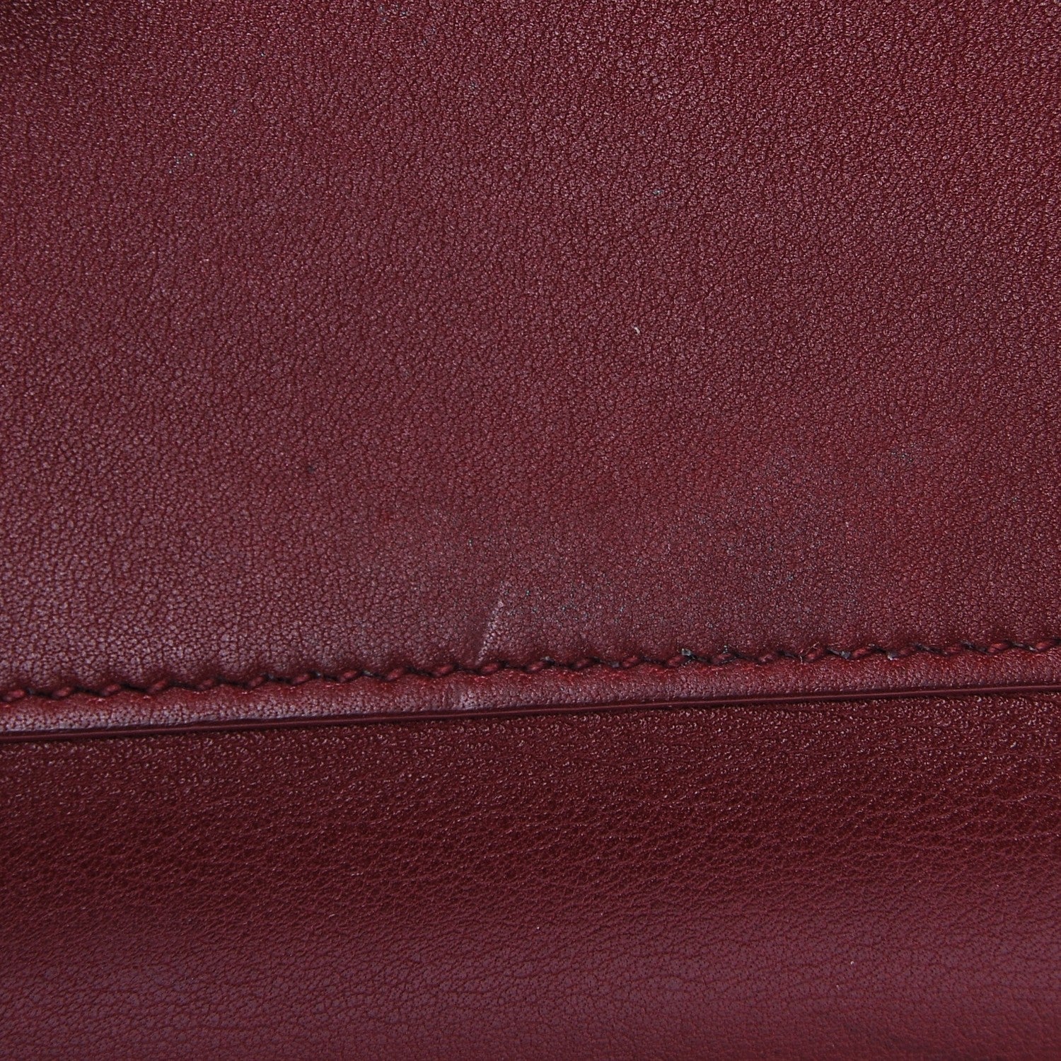 Saint Laurent Calfskin Small Sac De Jour Oxblood 6 of 8