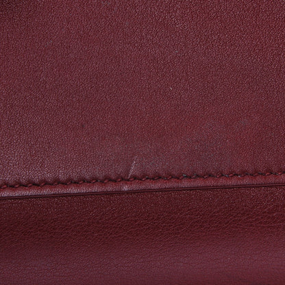 Saint Laurent Calfskin Small Sac De Jour Oxblood 6 of 8