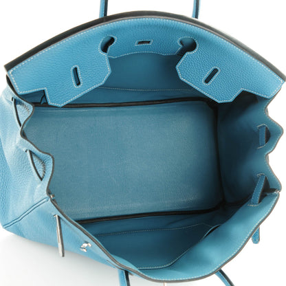 Hermes Togo Birkin 35 Blue Jean 7 of 22
