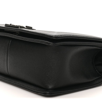 Chanel Caviar Quilted Medium Boy Flap Black 10 of 10