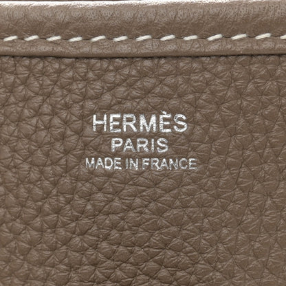 Hermes Taurillon Clemence Evelyne III PM Etoupe 6 of 10