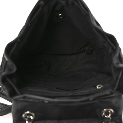 Chanel Calfskin Quilted Small Urban Spirit Backpack Black 5 of 9