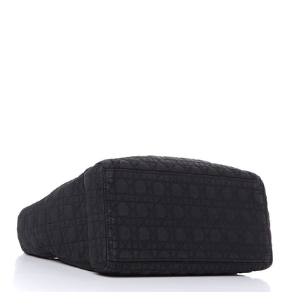 Christian Dior Nylon Cannage Medium Lady Dior Black 4 of 15