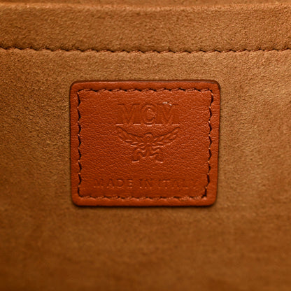 MCM Calfskin Ottomar Medium Aren Flap Hobo Bombay Brown 6 of 10
