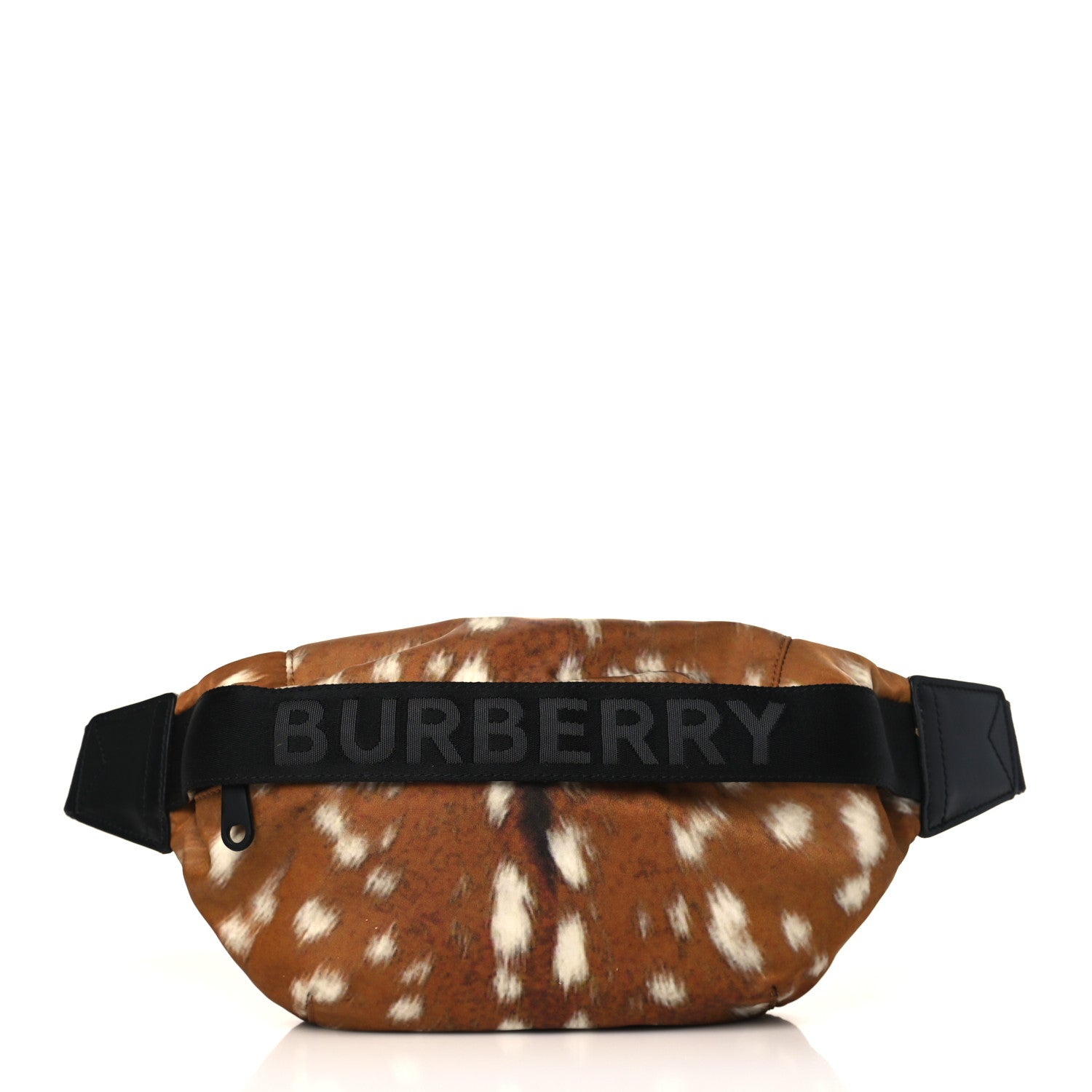Burberry Nylon Deer Print Bum Bag Brown 1 of 8