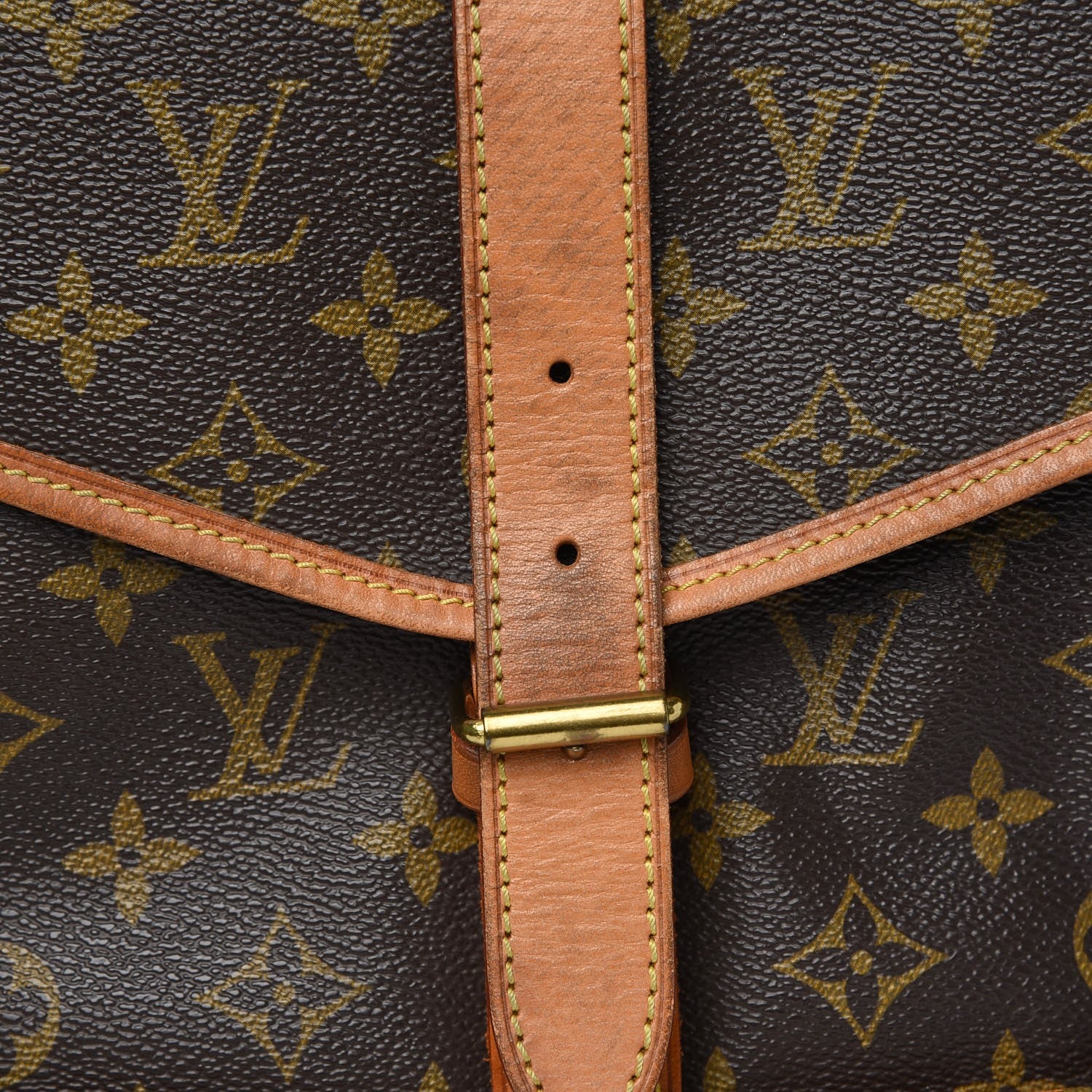 Louis Vuitton Monogram Saumur 35 8 of 9