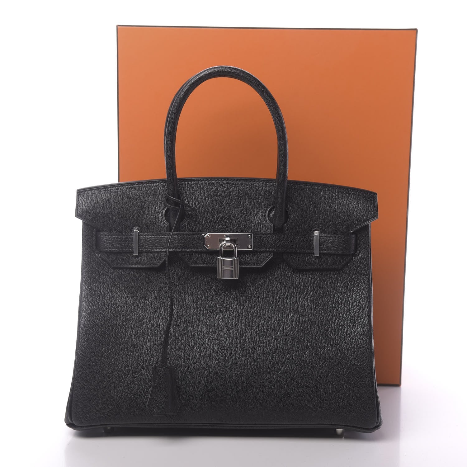Hermes Chevre de Coromandel Birkin 30 Black 11 of 11