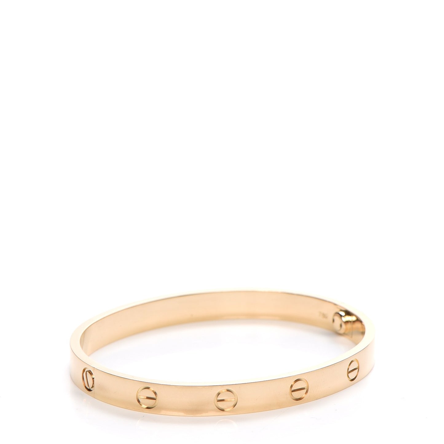 18K Yellow Gold LOVE Bracelet 17