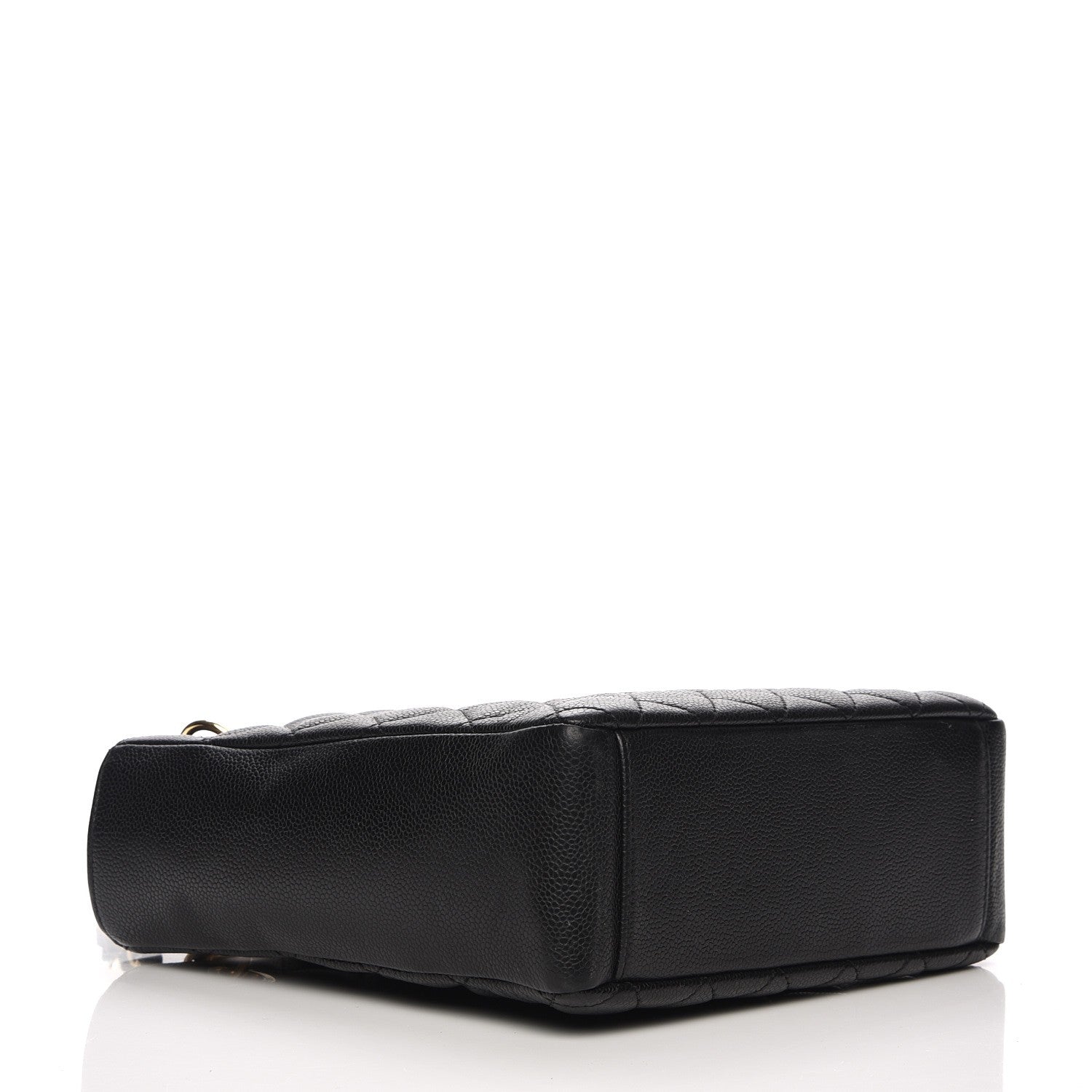 Chanel Caviar Quilted Petit Shopping Tote PST Black 4 of 10