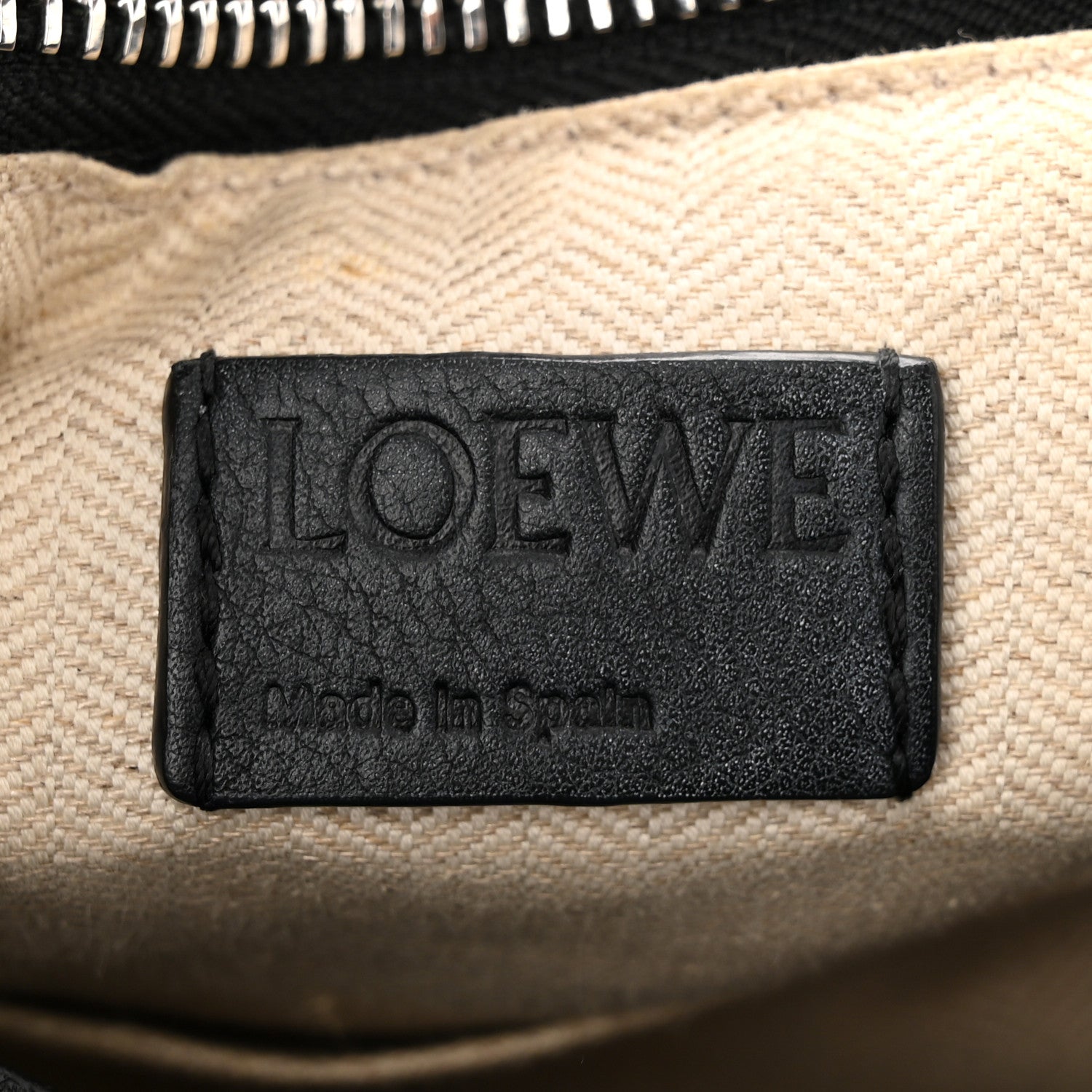 Loewe Calfskin Small Puzzle Bag Black 6 of 11