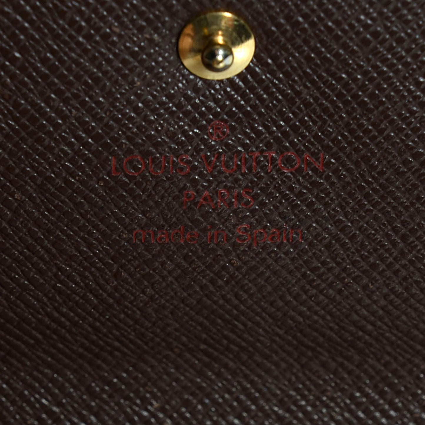Damier Ebene Sarah Wallet