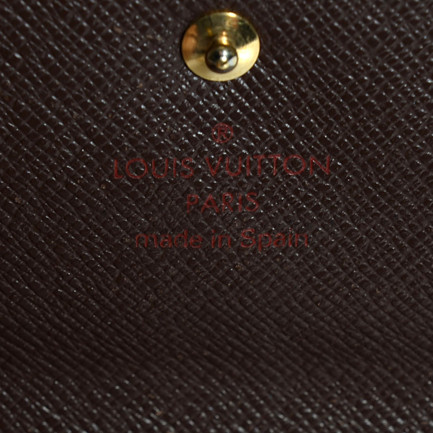 Louis Vuitton Damier Ebene Sarah Wallet 6 of 7