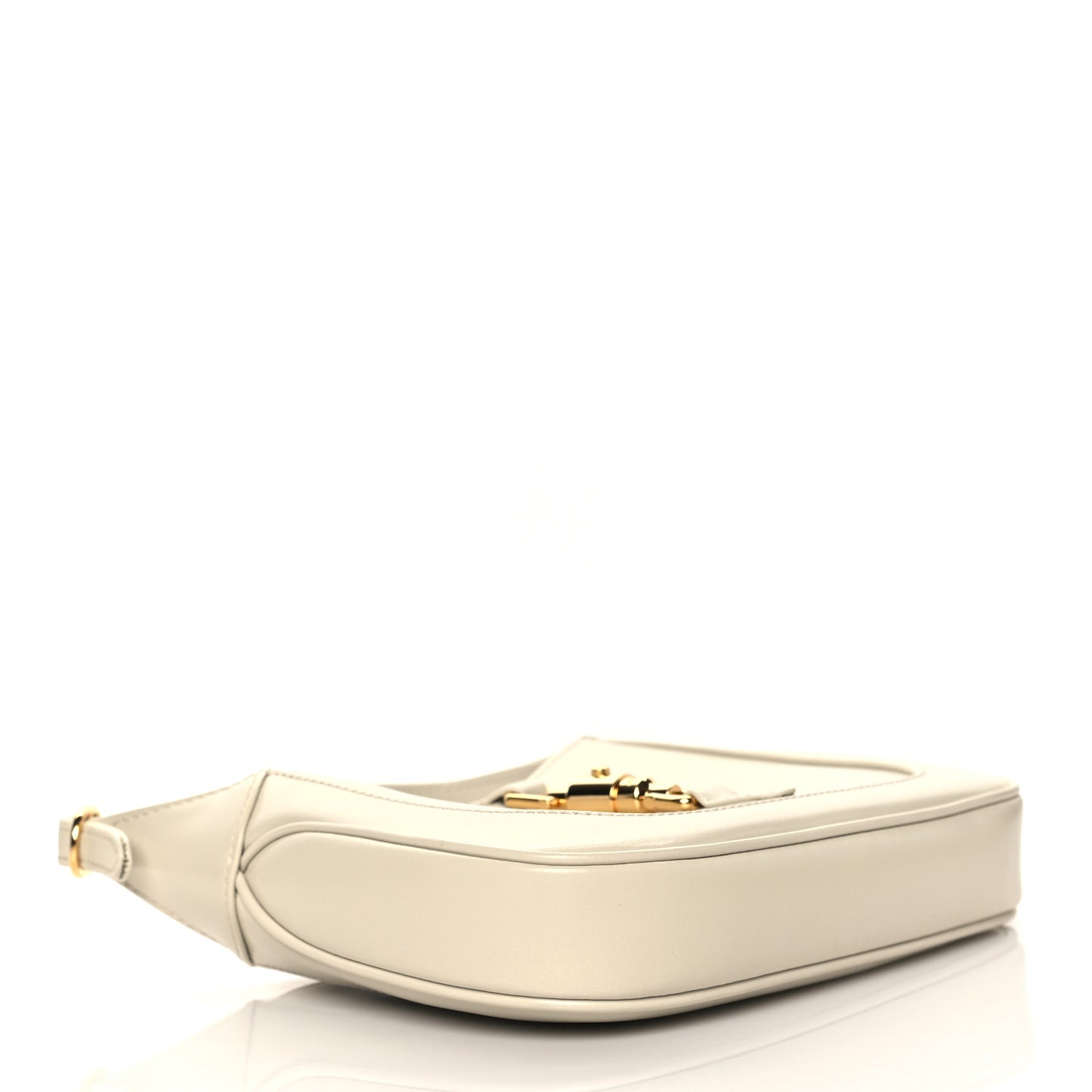 Boarded Dyana Lux Calfskin Mini Jackie 1961 Hobo Mystic White