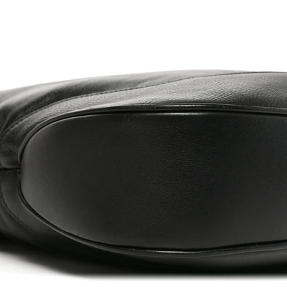 Gucci Calfskin Large Jackie 1961 Shoulder Bag Black 8 of 10