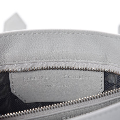 Proenza Schouler Lambskin PS1 Mini Pouch Messenger Pale Steel 6 of 10
