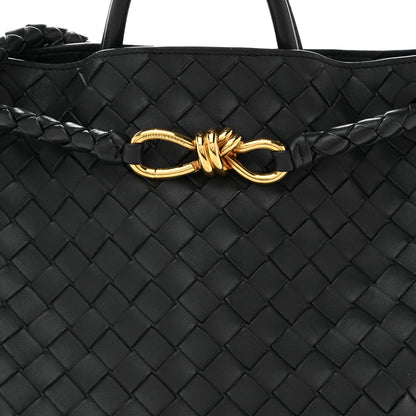 Bottega Veneta Nappa Intrecciato Medium Andiamo Shoulder Bag Shadow 8 of 15