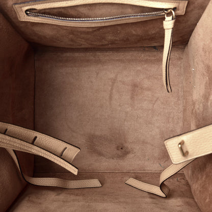 Celine Grained Calfskin Medium Phantom Luggage Dune 5 of 11