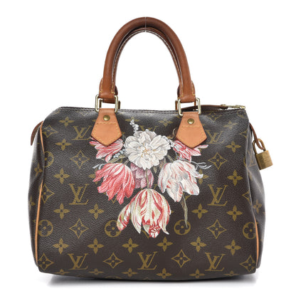 Louis Vuitton Monogram Fleur de Baroque Speedy 25 1 of 16