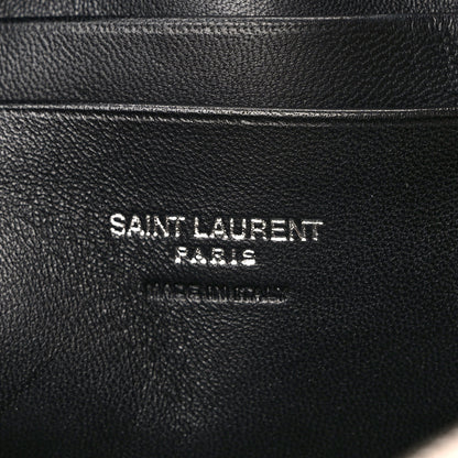 Saint Laurent Grain De Poudre Matelasse Monogram Mini Lou Camera Bag Cement Pink 6 of 10