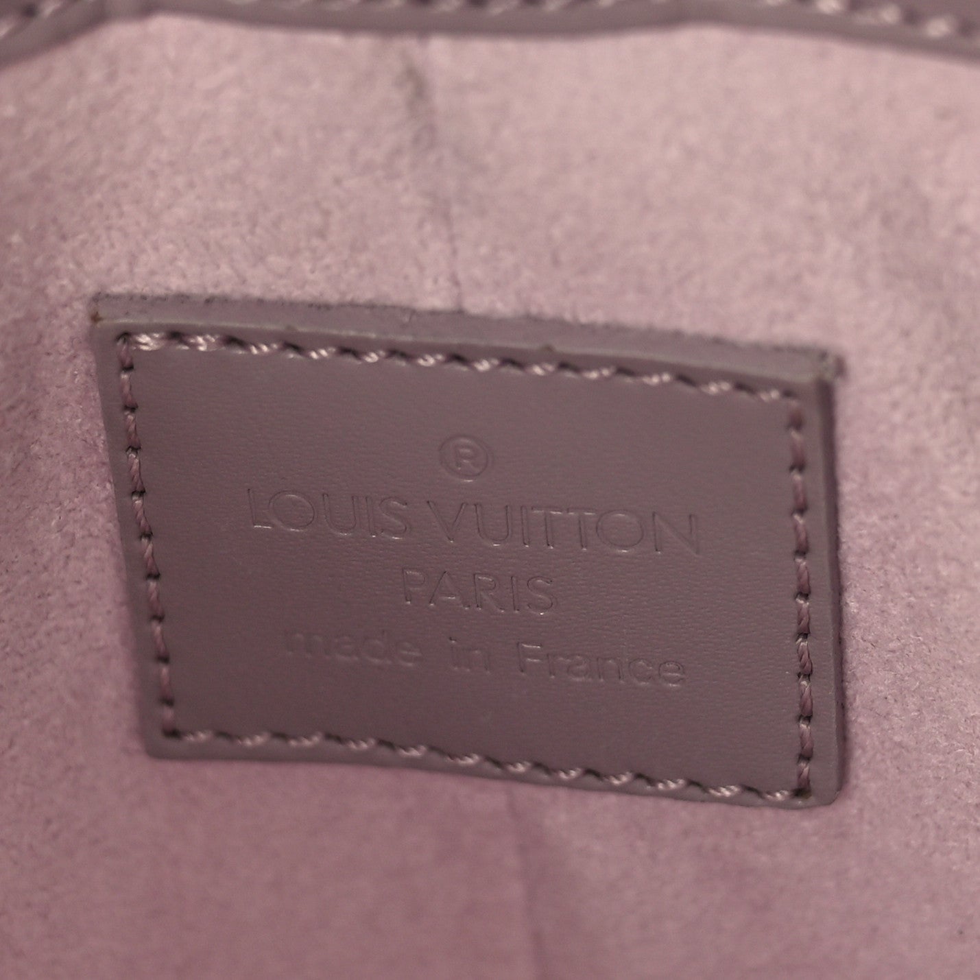 Louis Vuitton Epi Demi Lune Pochette Lilac 7 of 8