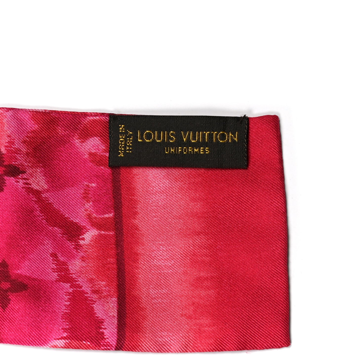 Silk Monogram Ikat Summer Bandeau Rose Indien