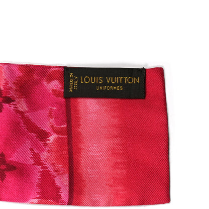 Louis Vuitton Silk Monogram Ikat Summer Bandeau Rose Indien 3 of 3