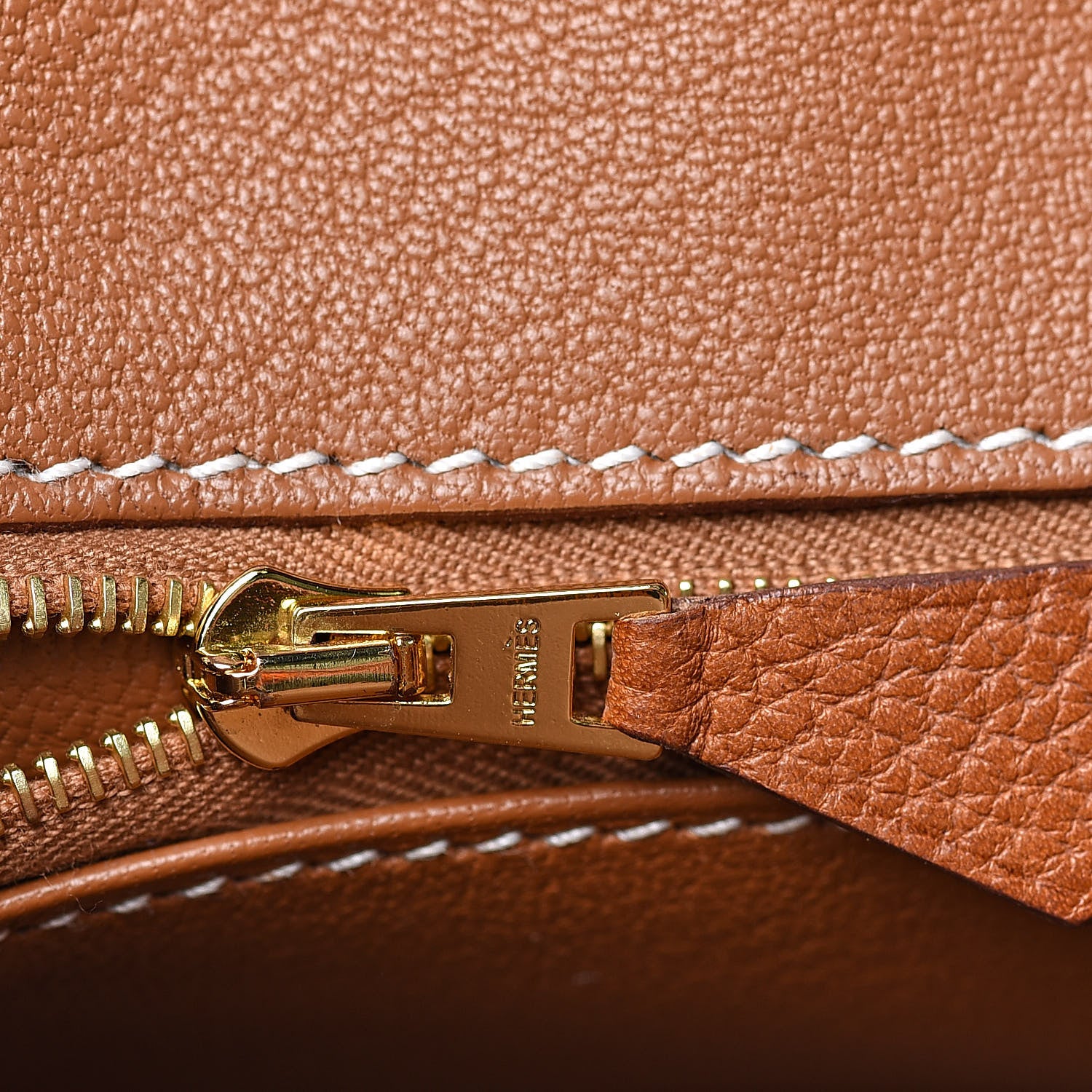 Hermes Natural Barenia Faubourg Birkin 30 Fauve 15 of 34