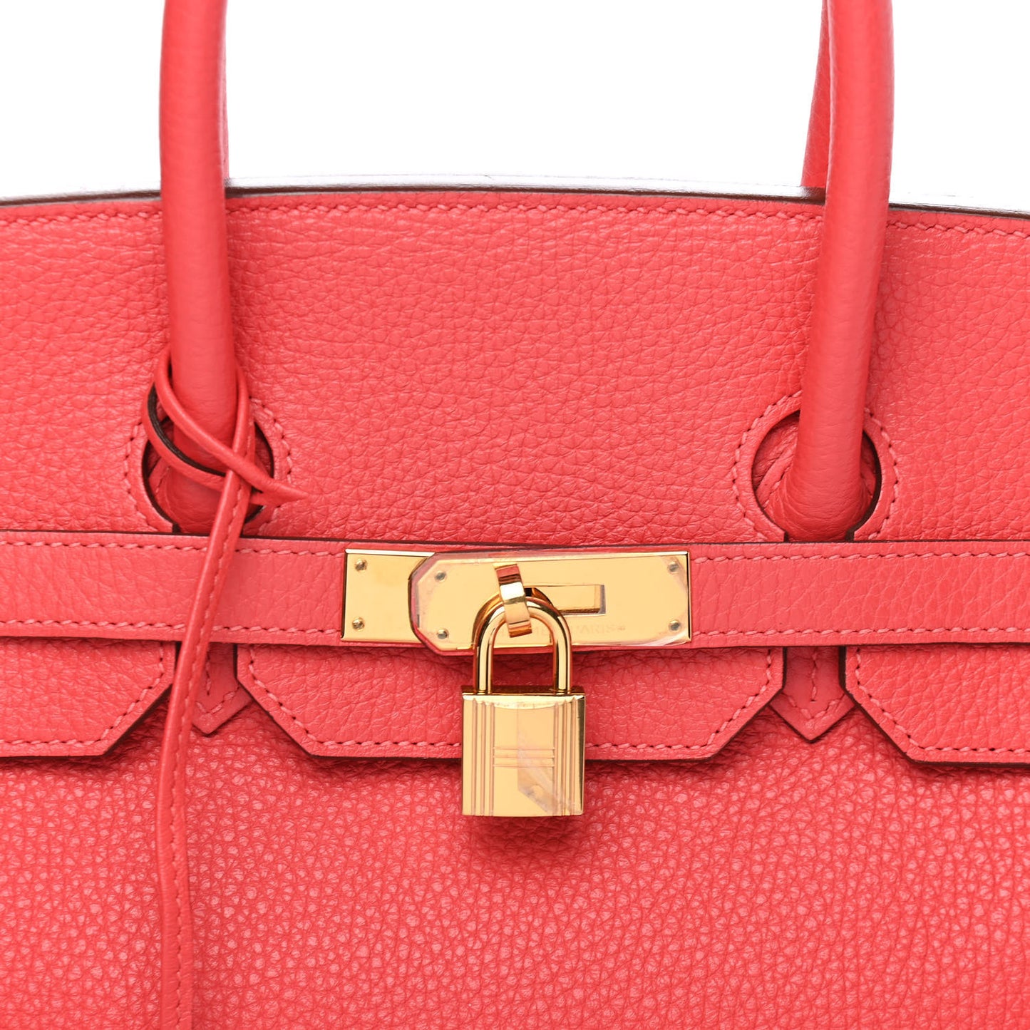 Taurillon Clemence Birkin 35 Rose Jaipur