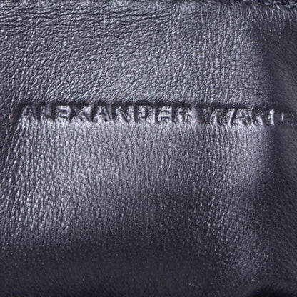 Alexander Wang Rabbit Fur Lambskin Mini Roxy Bucket Rust 6 of 13