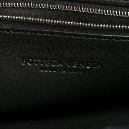 Bottega Veneta Ostrich Envelope Clutch Black 6 of 6