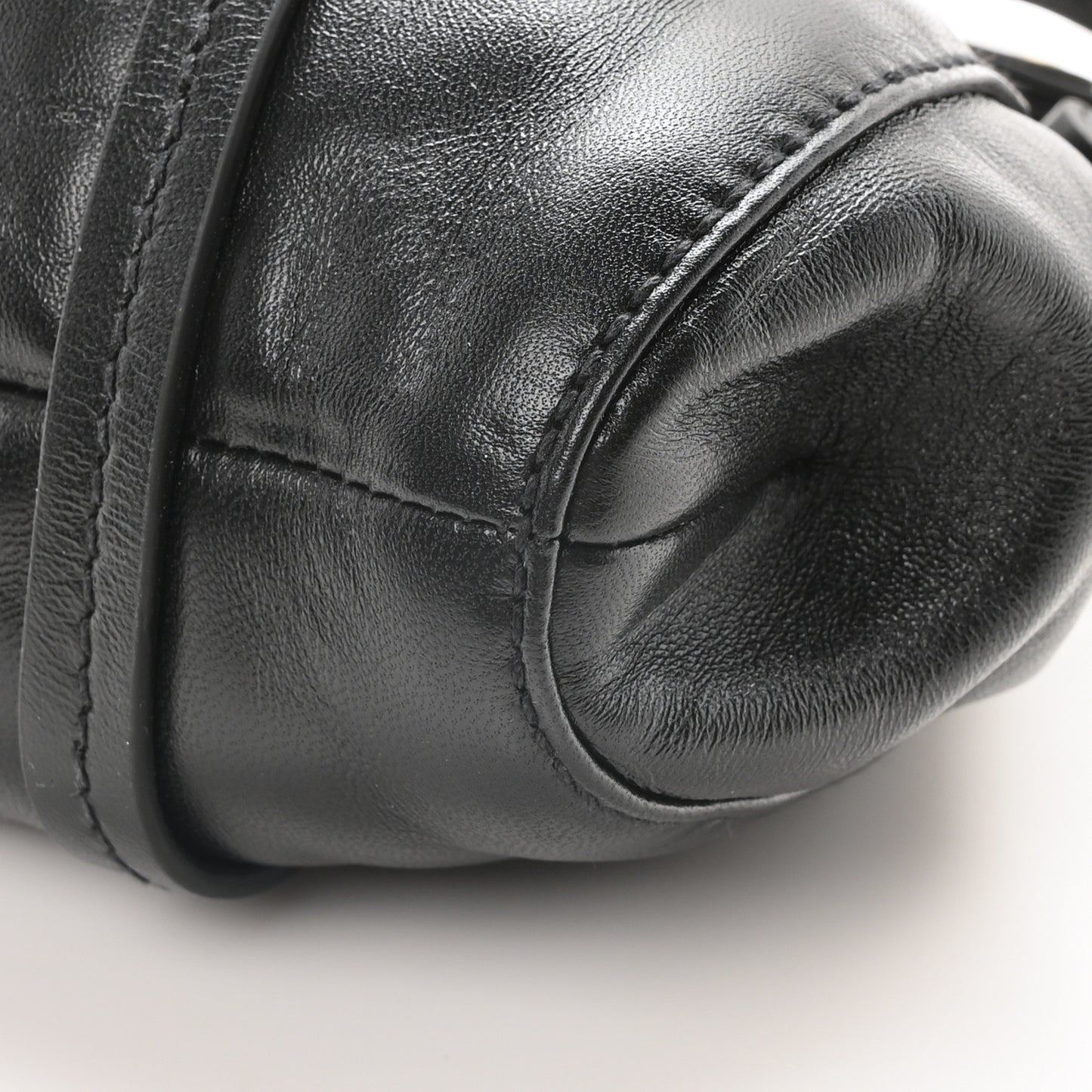 Nappa Mini Joie Shoulder Bag Black