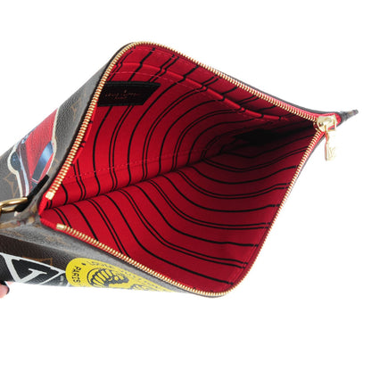 Louis Vuitton Monogram World Tour Neverfull MM 9 of 9
