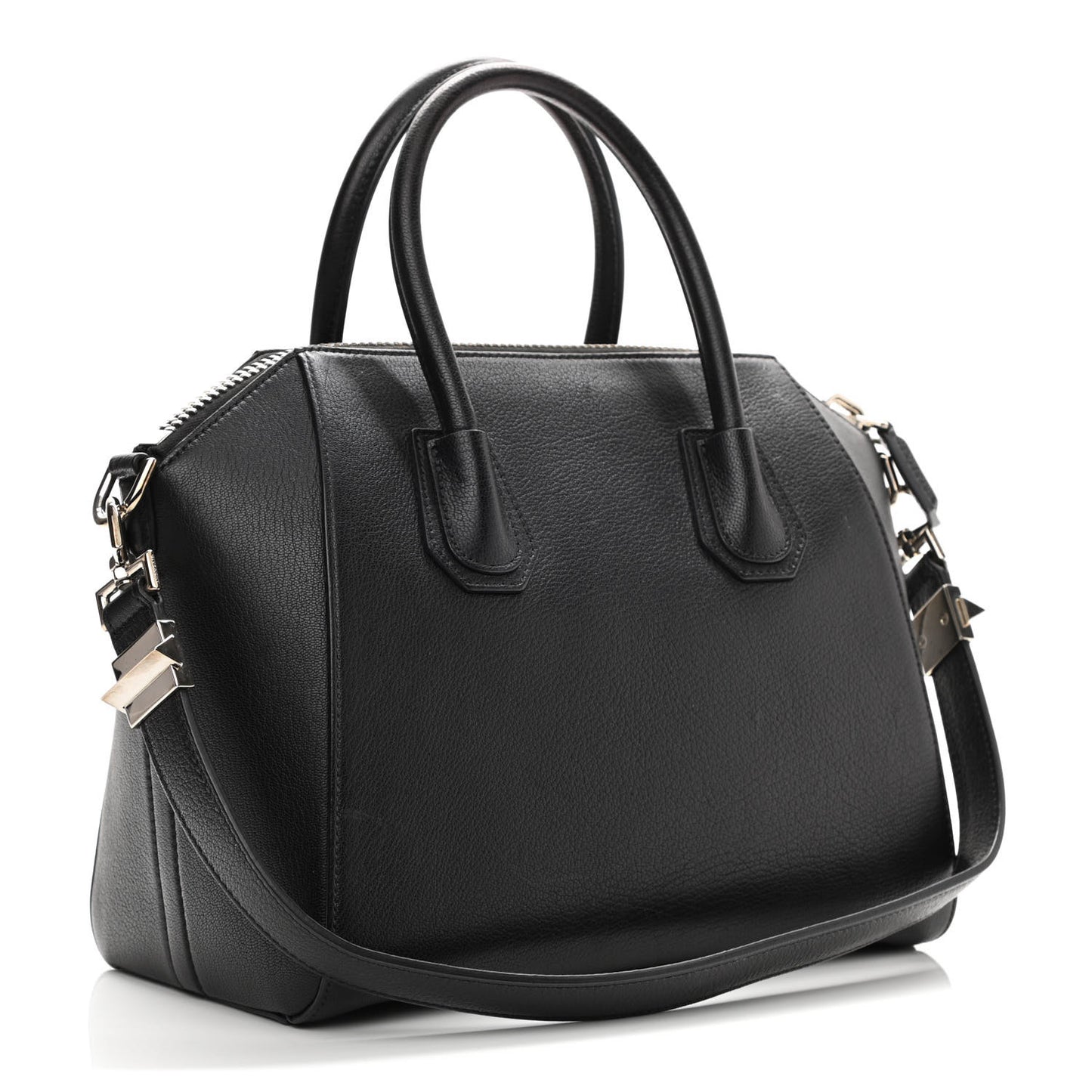 Sugar Goatskin Small Antigona Black