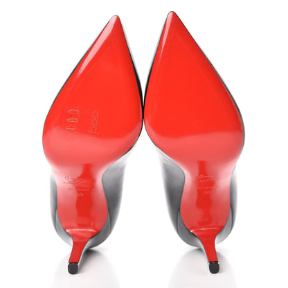Christian Louboutin Shiny Nappa Pigalle 100 Pumps 39 Black 5 of 10
