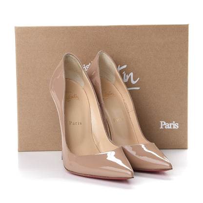 Christian Louboutin Patent So Kate 120 Pumps 37 Nude 10 of 10