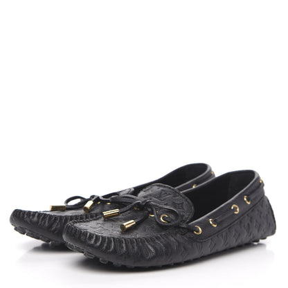 Louis Vuitton Empreinte Gloria Loafers 37.5 Black 3 of 8