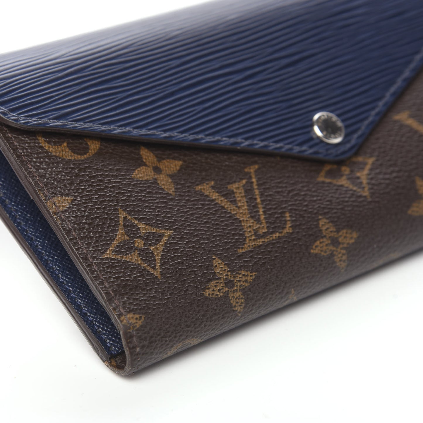 Monogram Epi Marie-Lou Long Wallet Indigo