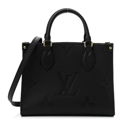 Louis Vuitton Empreinte Monogram Giant Onthego PM Black 1 of 10