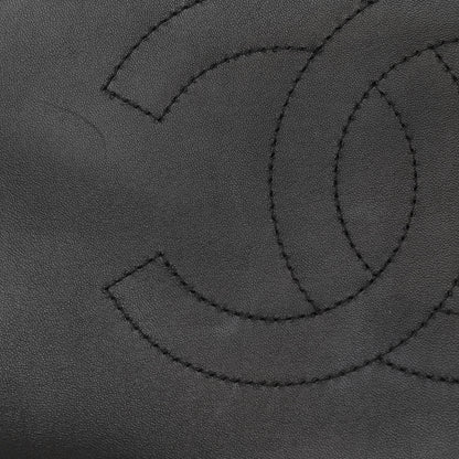 Chanel Lambskin Quilted Medium Diamond CC Flap Black 11 of 13