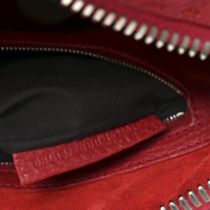 Fendi Cuoio Romano Selleria Lei Boston Tote Rosso 7 of 11
