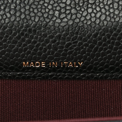 Chanel Caviar Quilted Flap Card Holder Wallet Black 7 of 12