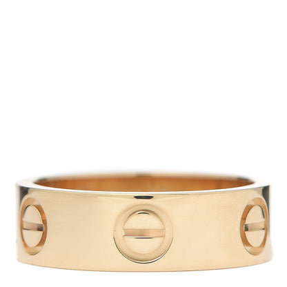 Cartier 18K Yellow Gold 5.5mm LOVE Ring 49 5 1 of 5