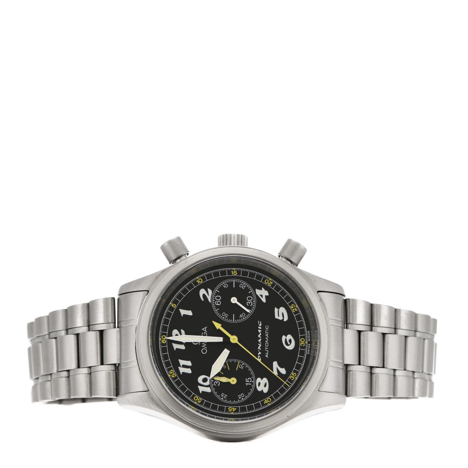 Omega Stainless Steel 38mm Geneva Dynamic Chronograph Automatic Watch Black 5240.50.00 2 of 4