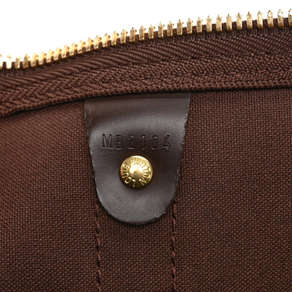 Louis Vuitton Damier Ebene Keepall Bandouliere 55 6 of 9