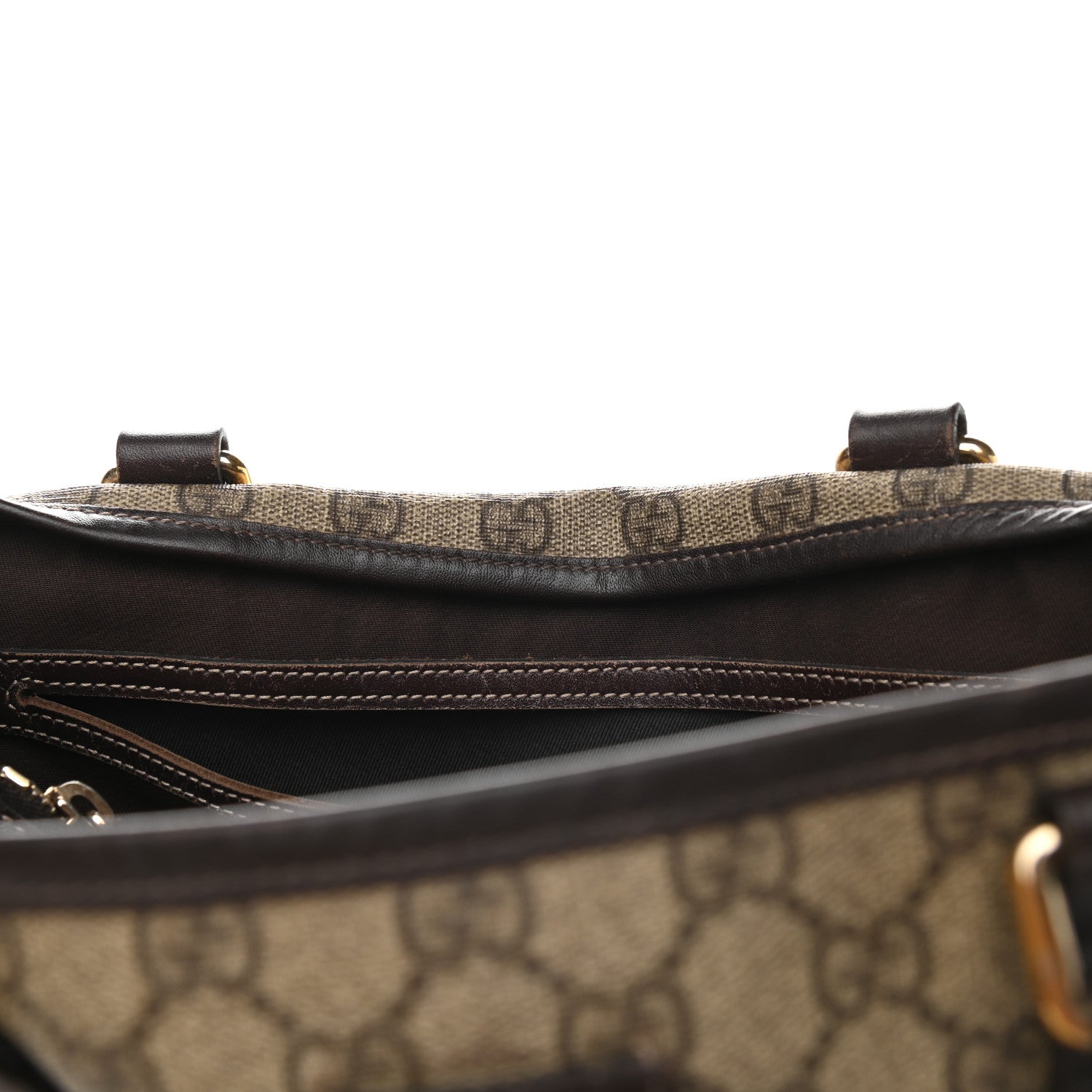 Gucci GG Plus Monogram Joy Vertical Tote Dark Brown 16 of 18