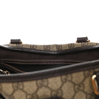 Gucci GG Plus Monogram Joy Vertical Tote Dark Brown 16 of 18